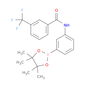3-(3-三氟苯基甲酰胺基)苯硼酸频那醇酯