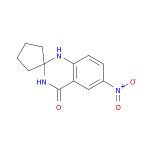 6-硝基螺[1,2,3,4-四氢喹唑啉-2,1'-环戊烷]-4-酮