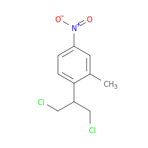Benzene, 1-[2-chloro-1-(chloromethyl)ethyl]-2-methyl-4-nitro-