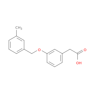 2-{3-[(3-methylphenyl)methoxy]phenyl}acetic acid