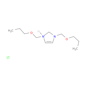 1H-Imidazolium, 1,3-bis(propoxymethyl)-, chloride