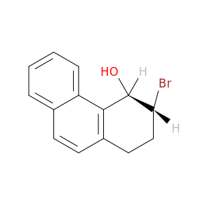 4-Phenanthrenol, 3-bromo-1,2,3,4-tetrahydro-, trans-