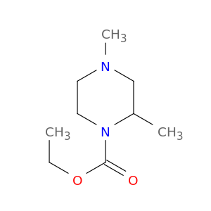 1-Piperazinecarboxylicacid, 2,4-dimethyl-, ethyl ester