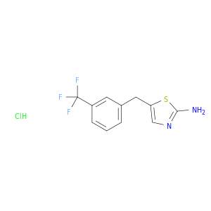 5-{[3-(Trifluoromethyl)phenyl]methyl}-1,3-thiazol-2-amine Hydrochloride