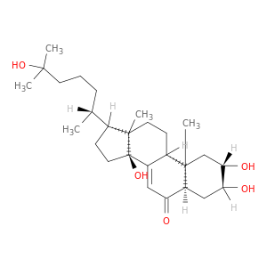 (2beta,3beta,5beta)-2,3,14,25-Tetrahydroxycholest-7-en-6-one