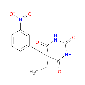 5-乙基-5-(3-硝基苯基)-2,4,6(1H,3H,5H)-嘧啶四乙烯