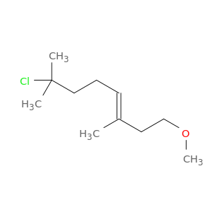 3-Octene, 7-chloro-1-methoxy-3,7-dimethyl-, (E)-