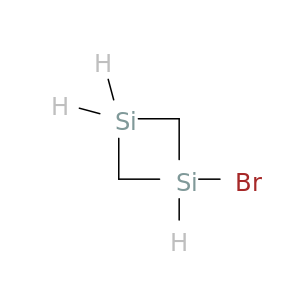 1,3-Disilacyclobutane, 1-bromo-