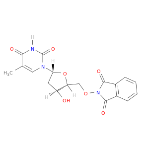 Thymidine, 5'-deoxy-5'-[(1,3-dihydro-1,3-dioxo-2H-isoindol-2-yl)oxy]-