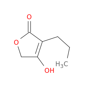 2(5H)-Furanone, 4-hydroxy-3-propyl-