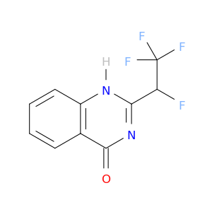 4(1H)-Quinazolinone, 2-(1,2,2,2-tetrafluoroethyl)-