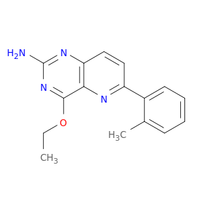 Pyrido[3,2-d]pyrimidin-2-amine, 4-ethoxy-6-(2-methylphenyl)-