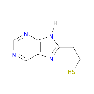 9H-PURINE-8-ETHANETHIOL