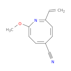 5-Azocinecarbonitrile, 2-ethenyl-8-methoxy-