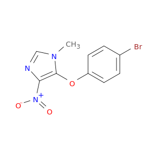 5-(4-Bromophenoxy)-1-methyl-4-nitro-1H-imidazole