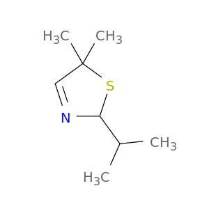 2,5-二氢-5,5-二甲基-2-(1-甲基乙基)噻唑