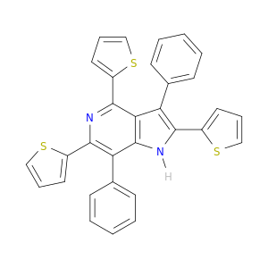 3,7-DIPHENYL-2,4,6-TRI(THIOPHEN-2-YL)-1H-PYRROLO[3,2-C]PYRIDINE