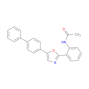 Acetamide, N-[2-(5-[1,1'-biphenyl]-4-yl-2-oxazolyl)phenyl]-