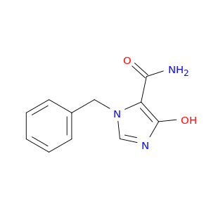 1H-Imidazole-5-carboxamide, 4-hydroxy-1-(phenylmethyl)-