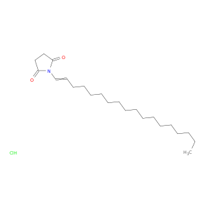 2,5-Pyrrolidinedione, octadecenyl-, hydrochloride