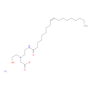甘氨酸,N-(2-羟乙基)-N-[2-[[(9Z)-1-氧代-9-十八烷基-1-基]氨基]乙基]-,钠盐(1：1)