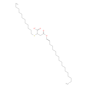 Butanedioic acid, (dodecylthio)-, 4-(octadecenyl) ester