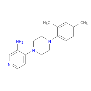 1-(3-AMINO-PYRIDIN-4-YL)-4-(2,4-XYLYL)PIPERAZINE