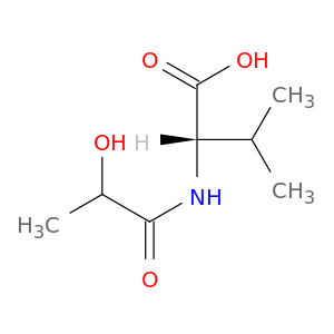 L-Valine, N-(2-hydroxy-1-oxopropyl)-