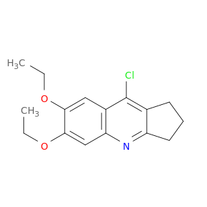 1H-Cyclopenta[b]quinoline, 9-chloro-6,7-diethoxy-2,3-dihydro-