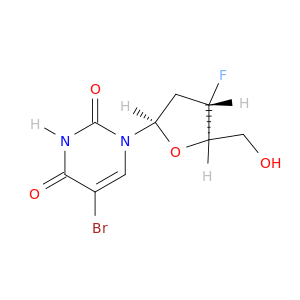 Uridine,5-bromo-2',3'-dideoxy-3'-fluoro-