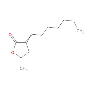 2(3H)-Furanone, 3-heptylidenedihydro-5-methyl-