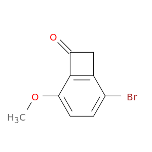 Bicyclo[4.2.0]octa-1,3,5-trien-7-one, 2-bromo-5-methoxy-