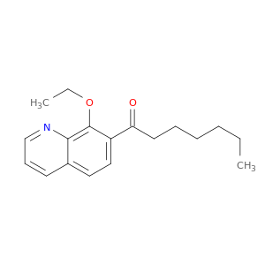 1-Heptanone, 1-(8-ethoxy-7-quinolinyl)-