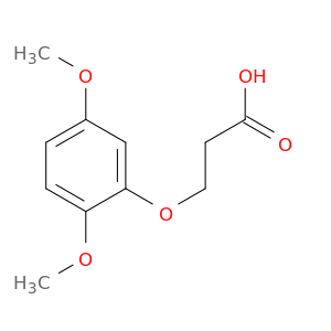 3-(2,5-Dimethoxyphenoxy)propanoic acid