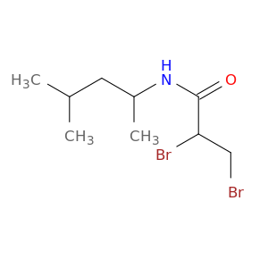 Propanamide, 2,3-dibromo-N-(1,3-dimethylbutyl)-