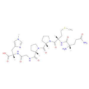 L-Histidine, L-glutaminyl-L-methionyl-L-prolyl-L-prolylglycyl-