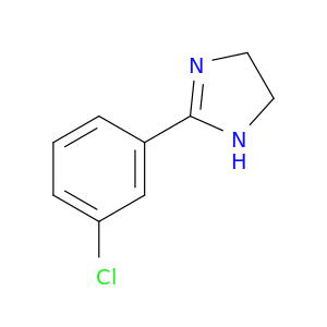 1H-Imidazole, 2-(3-chlorophenyl)-4,5-dihydro-