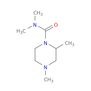 1-Piperazinecarboxamide,N,N,2,4-tetramethyl-