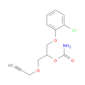 2-Propanol,1-(2-chlorophenoxy)-3-(2-propynyloxy)-, carbamate (9CI)