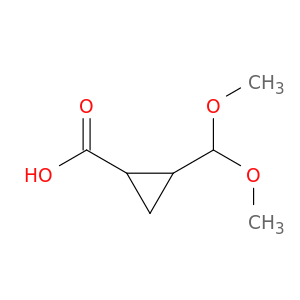 Cyclopropanecarboxylicacid, 2-(dimethoxymethyl)-