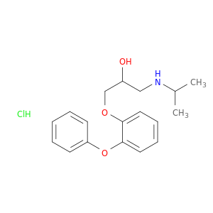 2-丙醇,1-[(1-甲基乙基)氨基]-3-(2-苯氧基苯氧基)-,盐酸盐(1：1)