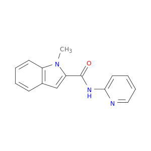 1H-Indole-2-carboxamide, 1-methyl-N-2-pyridinyl-