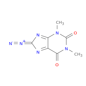 1H-Purine-2,6-dione, 8-diazo-3,8-dihydro-1,3-dimethyl-