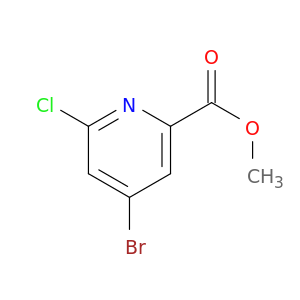 4-溴-6-氯吡啶-2-羧酸甲酯
