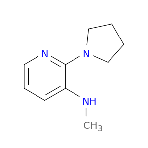 N-methyl-2-(pyrrolidin-1-yl)pyridin-3-amine
