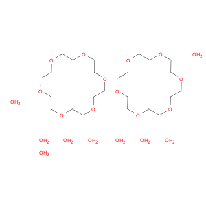 1,4,7,10,13,16-Hexaoxacyclooctadecane, hydrate (2:9)