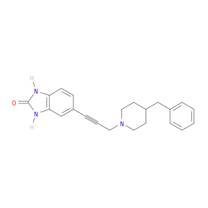 5-(3-(4-苄基哌啶-1-基)丙-1-炔-1-基)-1,3-二氢-2H-苯并[d]咪唑-2-酮
