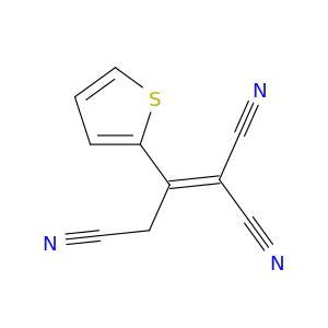 1-Propene-1,1,3-tricarbonitrile, 2-(2-thienyl)-
