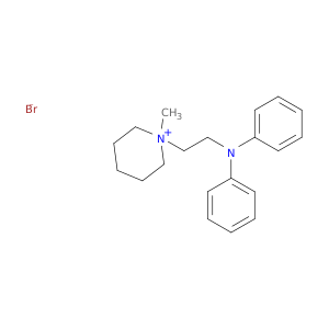 1-(2-(Diphenylamino)ethyl)-1-methylpiperidinium bromide