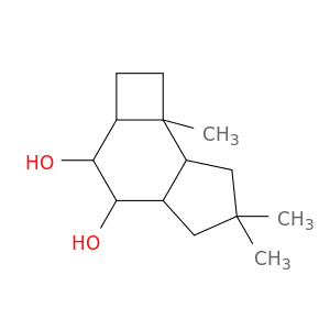 1H-Cyclobut[e]indene-3,4-diol, decahydro-6,6,7b-trimethyl-